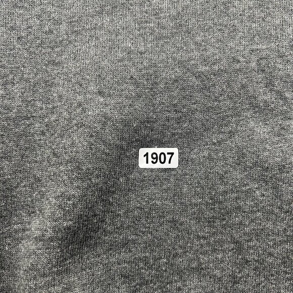 Vintage Golf Sweatshirt Mens Large Gray American Flag Golfer Made in USA 90s - Picture 7 of 7